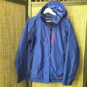 Marmot Southridge Jacket blue orange. Small
